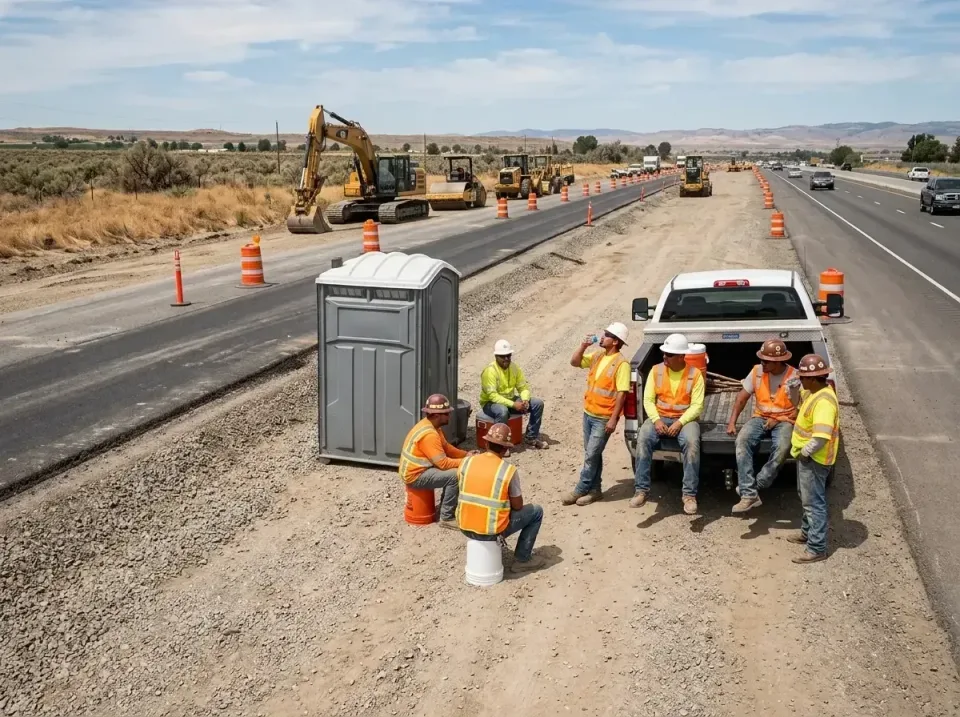 highway-road-construction-crew-007 — frequently asked questions, Porta Potty and Restroom Rentals in Boyne City, MI